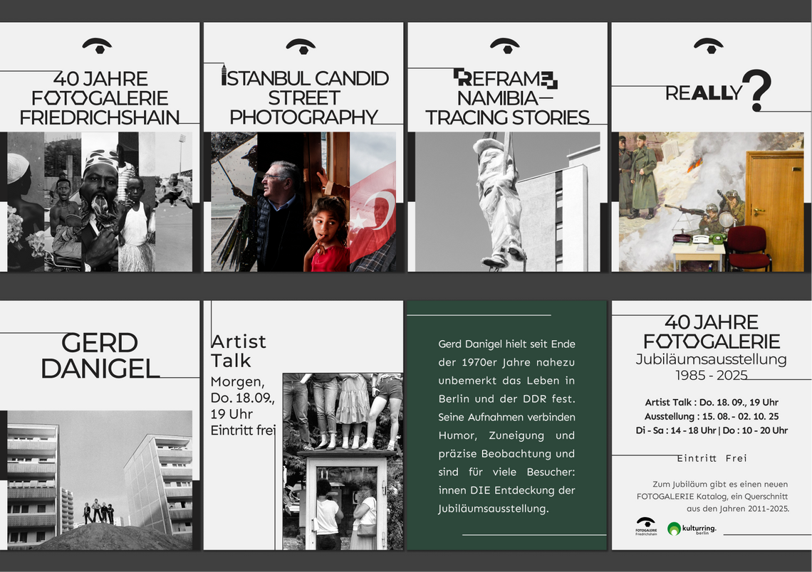 Digital Visual System & Content Architecture - Fotogalerie Friedrichshain