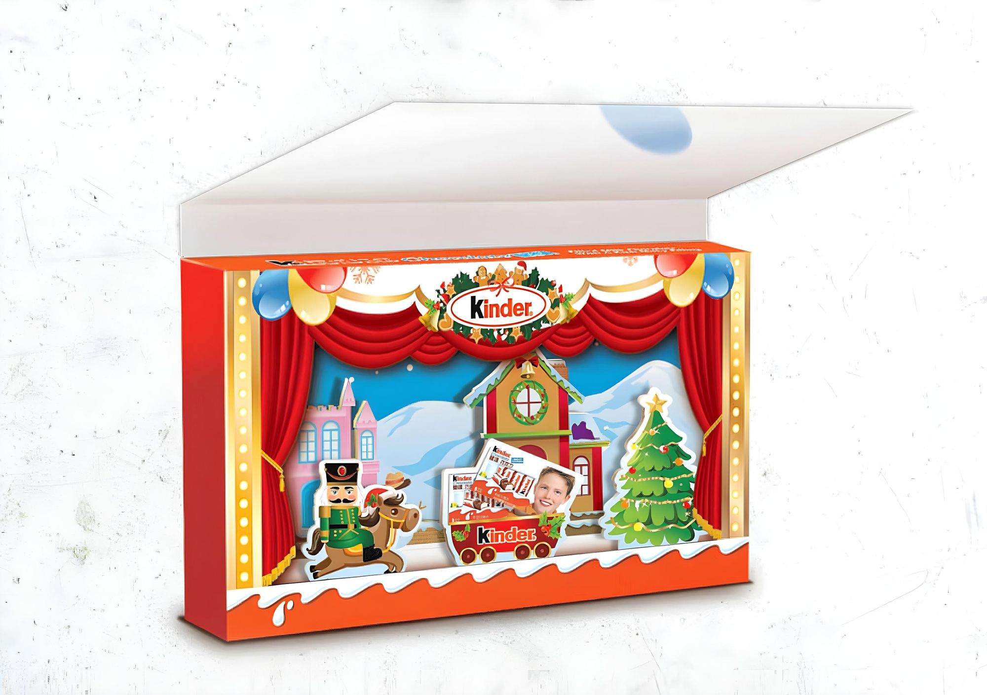 Kinder - DIY Christmas theater packaging