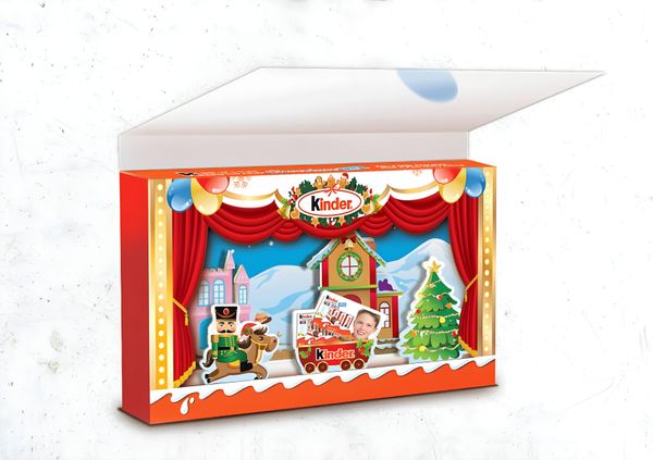 Kinder - DIY Christmas theater packaging