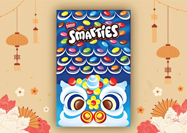 Smarties - Chinese New Year Packaging