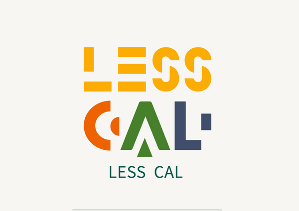 LESS CAL - Recipe app logo design